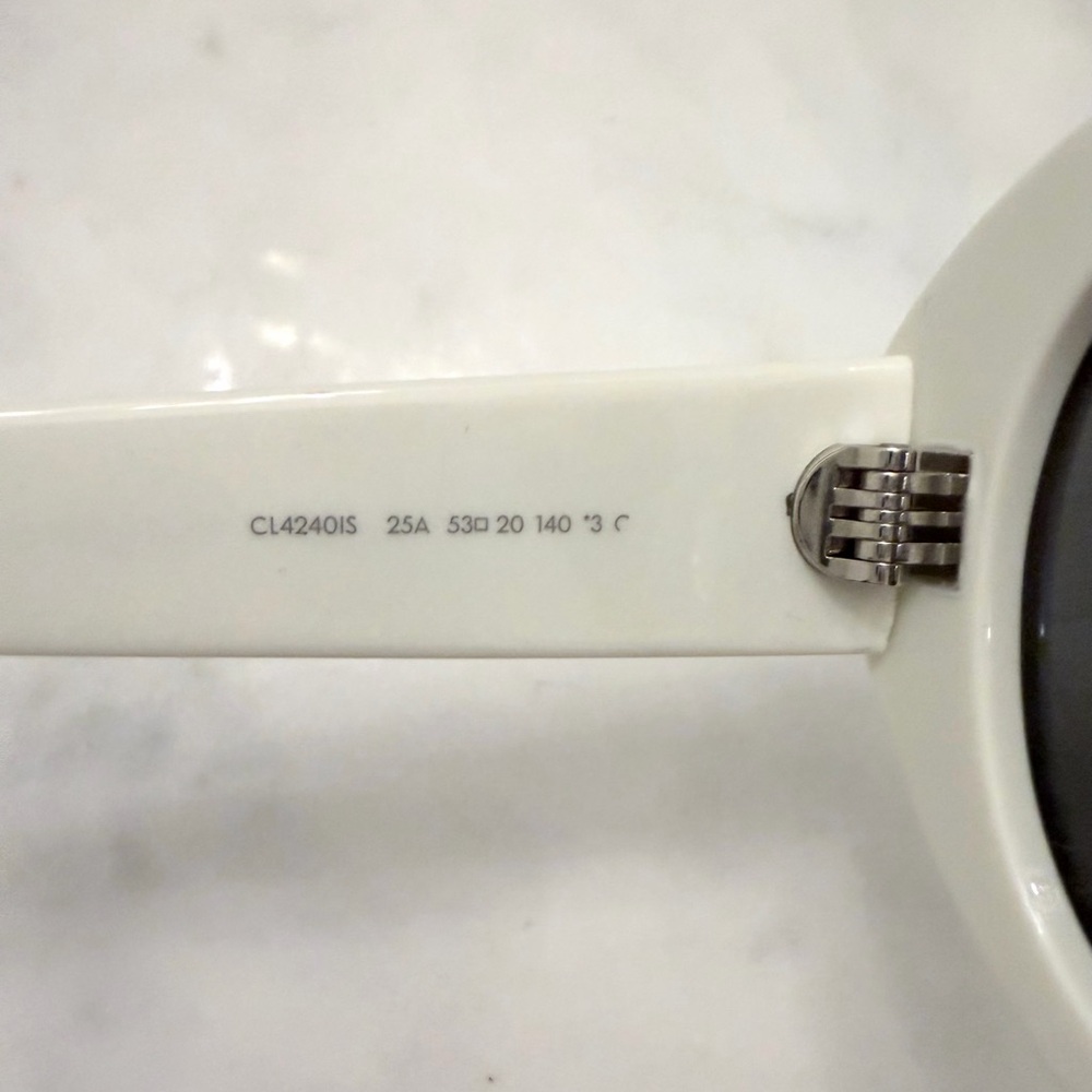NIB Celine White Crystal Sunglasses - Picture 12 of 12